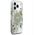 Etui Guess IML Flower & Tonal Circle MagSafe do iPhone 17 Pro zielony