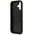 Etui Guess Grained Flowers Classic Logo MagSafe do iPhone 17 czarny