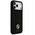 Etui Guess Silicone Logo Strass 4G MagSafe do iPhone 17 Pro Max czarny