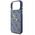 Etui Guess 4G Big 4G Classic Logo do iPhone 17 Pro Max niebieski złoty