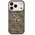 Etui Guess 4G Big 4G Classic Logo do iPhone 17 Pro Max brązowy złoty