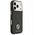 Etui Guess 4G Strass Logo MagSafe do iPhone 17 Pro czarny