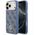 Etui Guess 4G Strass Logo MagSafe do iPhone 17 Pro Max niebieski