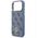 Etui Guess 4G Strass Logo MagSafe do iPhone 17 Pro Max niebieski