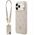 Etui Guess 4G Strass Logo & Big Strap Metal Buttons MagSafe do iPhone 17 Pro Max różowy