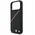 Etui BMW M Tricolor Metal Logo MagSafe do iPhone 17 Pro Max czarny
