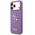 Etui Guess Fixed Glitter Big 4G do iPhone 17 Pro Max liliowy