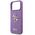 Etui Guess Fixed Glitter Big 4G do iPhone 17 Pro Max liliowy