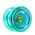 YoYoFactory YO-YO AXOLOTL rotaļlieta iesācējiem un profesionāļiem  zaļš YO 1002 YO 1002 (4260243450758)
