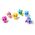 HATCHIMALS ALIVE! RAINBOW HATCHERY ZESTAW 6 FIGUREK W JAJKACH + AKCESORIA