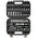 SCREW AND SOCKET SET ROCKFORCE 66PCS