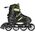 Rolki Nils Extreme NH18191 z wymienną płozą regulowane czarne r. 29-33