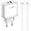 [product / manufacturer] Φορτιστής δικτύου LDNIO A2526C, 45W, 1 x Type-C F, 1 x USB F, PD, QC, PPS, Καλώδιο PD Type-C, λευκό - 40287 έως 12 άτοκες Δόσεις