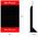 [product / manufacturer] Desktop stand DE-S02, 400x185x700, Black/Red - 14145 έως 12 άτοκες Δόσεις