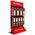 [product / manufacturer] Desktop stand DE-S02, 400x185x700, Black/Red - 14145 έως 12 άτοκες Δόσεις