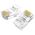 UGREEN Modular Plugs RJ45 Cat 6 UGREEN 50961, 10-pack (transparent) 046387 έως και 12 άτοκες δόσεις