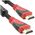 Καλώδιο HDMI Μ/Μ DeTech, 3m, Πλεξούδα και Φερριτή - 18019
