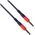 Καλώδιο ήχου DeTech DE-12AUX, υποδοχή 3.5mm, M/M, 1.0m, Μαύρο - 40278