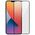 Γυαλί προστάτης DeTech, για iPhone 12 Mini, 5D Full Glue, 0.3mm, Μαυρο - 52646