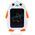 Kids LCD Drawing board No brand K1, 9", Different colors - 13069