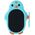 Kids LCD Drawing board No brand K5, 9", Different colors - 13073