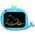 Kids LCD Drawing board No brand K7, 10", Different colors - 13075