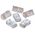 Βύσμα RJ-45 100τεμ, No brand, Υψηλής Ποιότητας Διαφανές - 17141