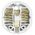 Adapter No brand BX-9625, UK to EU Schuko, 220V, High Quality, White - 17702