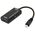 Μετατροπέας Micro USB σε HDMI MHL 15cm, DeTech, Μαύρο - 18158