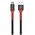 Kαλώδιο δεδομένων DeTech DE-C25M, Micro USB, 1.0m, Μαυρο - 40106