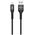 Kαλώδιο δεδομένων DeTech DE-C38C, Type-C, 1.0m, Μαυρο - 40199