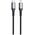 Кαλώδιο δεδομένων DeTech DE-43Ci2, Type-C - Lightning, PD, 2.0m, Μαυρο - 40266