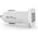Φορτιστής αυτοκινήτου DeTech, DE-C01M, 5V/2.4A, 12/24V, Με Micro USB καλώδιο, 2 x USB, Λευκο - 14124