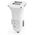 Φορτιστής αυτοκινήτου DeTech, DE-C01M, 5V/2.4A, 12/24V, Με Micro USB καλώδιο, 2 x USB, Λευκο - 14124