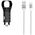 Φορτιστή αυτοκινήτου LDNIO C1, 1xUSB QC3.0, 1xType-C PD, με καλώδιο Micro USB, Γκρί - 40076