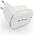 Φορτιστής δικτύου, DeTech, DE-15M, 5V/3.1A, 220V, Universal, 2 x USB, καλώδιο Micro USB, 1.0m, λευκό - 40096