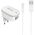 Φορτιστής δικτύου, DeTech, DE-15M, 5V/3.1A, 220V, Universal, 2 x USB, καλώδιο Micro USB, 1.0m, λευκό - 40096