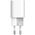 Φορτιστής δικτύου LDNIO A2318C, 20W, 1 x Type-C F, 1 x USB F, PD, QC, Καλώδιο Lightning, λευκό - 40290