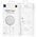 Ασύρματο φορτιστή WiWu M5 MagSafe, Qi, 15W, Λευκο - 17735