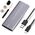SSD Enclosure No brand SHL-R320, USB 3.1 - M.2 SATA+NVME, Gray - 17756