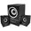 Ηχεία  Kisonli U-2700BT, Bluetooth, 5W+3Wx2 USB, Μαυρο - 22114