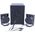 Ηχεία Kisonli TM-6000U, Bluetooth, 5W+2x3W, USB, Μαυρο - 22150