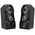 Ηχεία Aula N-301, 2x3W, USB, RGB, Μαυρο - 22185