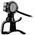 Webcam No brand BC2014, Microphone, 480p, Μαύρο - 3035