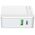 Network charger LDNIO A4403C, 1xUSB, 1xType-C PD, με καλώδιο Type-C to Type-C , White - 40094