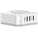 Ασύρματο φορτιστή LDNIO, 32W, Qi, 1 x Type-C F, 3 x USB F, PD, QC, PPS, Λευκο - 40294