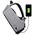 Laptop backpack No brand BP-01, 15.6", Γκρί - 45284