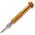 Precision screwdriver set Poso PS-6688, 6in1, Steel, Orange - 17635