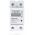 Smart energy meter No brand PST-ZMAi-90, For 35mm DIN, 220V, 60A, Wi-Fi, Tuya Smart, White - 91023