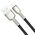Baseus USB cable for Lightning Baseus Cafule, 2.4A, 0,25m (black) 029662  CALJK-01 έως και 12 άτοκες δόσεις 6953156202238